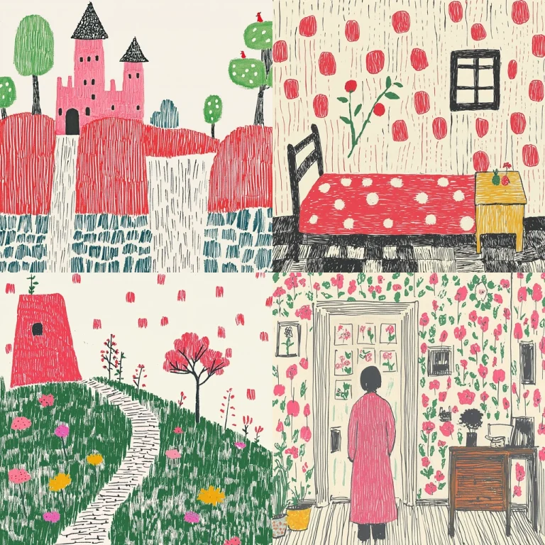 Whimsical Illustration with Bright Colors - Midjourney style sref code