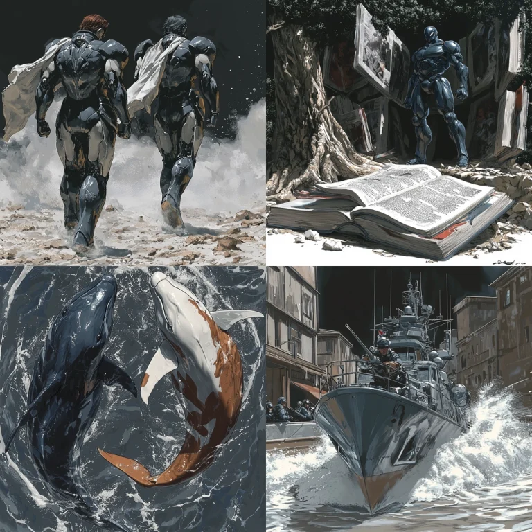 Dynamic Brushstrokes and Bold Contrast - Midjourney style sref code