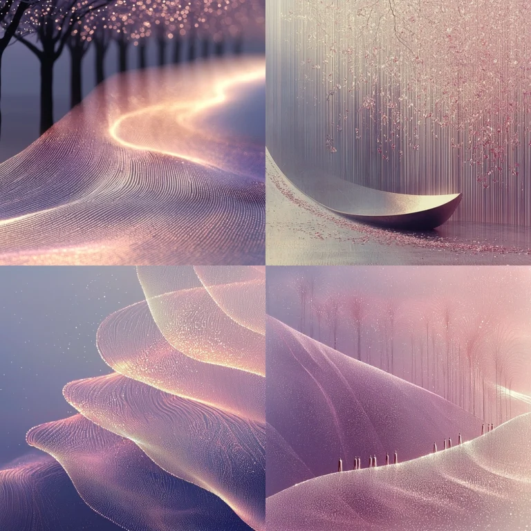 Textured Gradient with Soft Focus - Midjourney style sref code