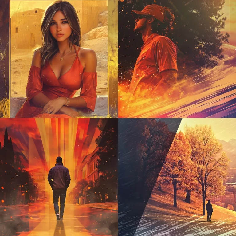 Vibrant Light Play - Midjourney style sref code