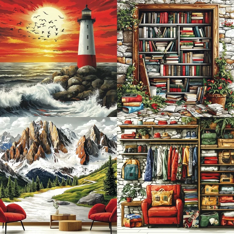 Vibrant Textured Naturalism - Midjourney style sref code