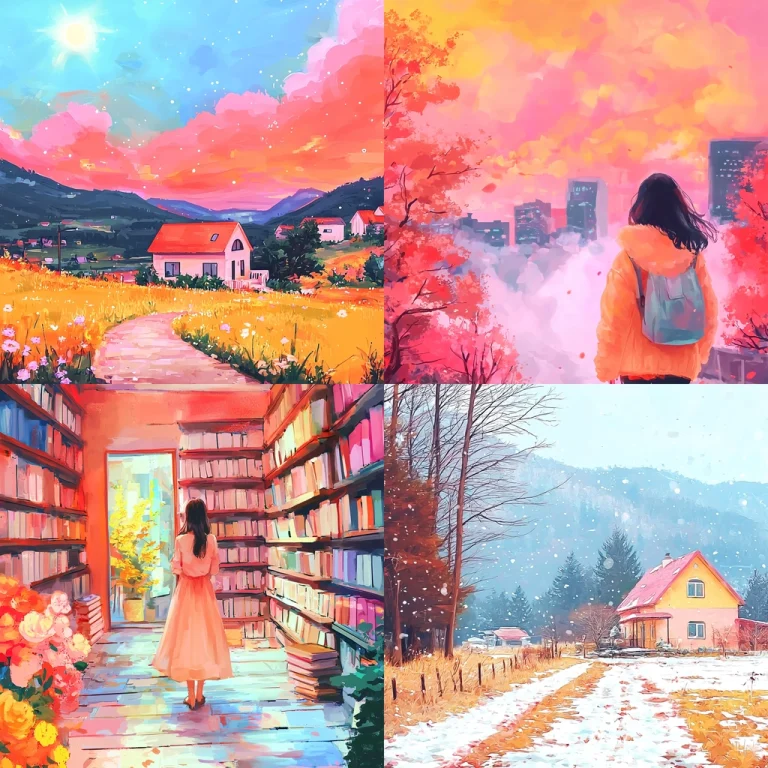 Vibrant Impressionist Landscapes - Midjourney style sref code