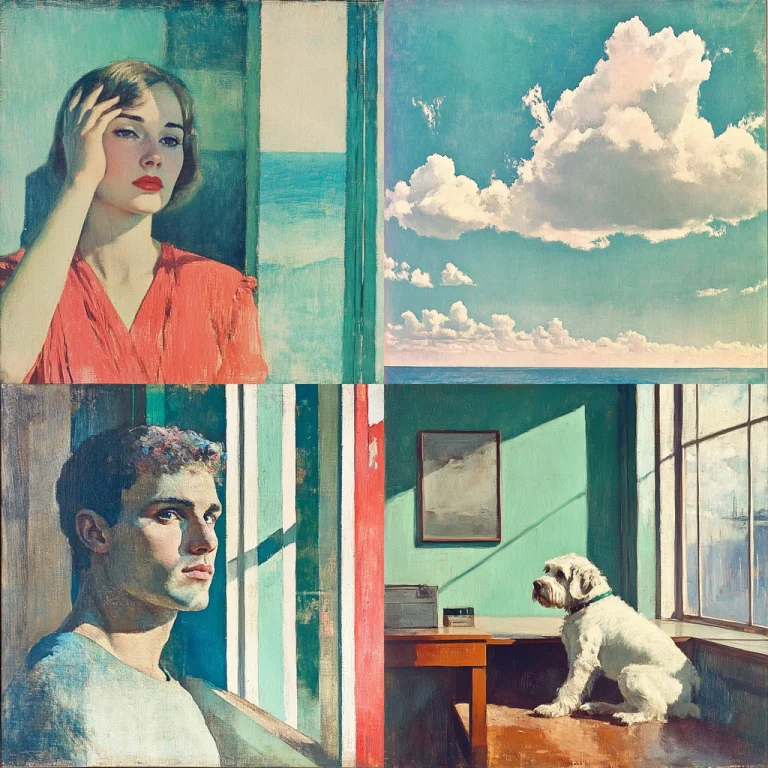 Vivid Oil Painting - Midjourney style sref code