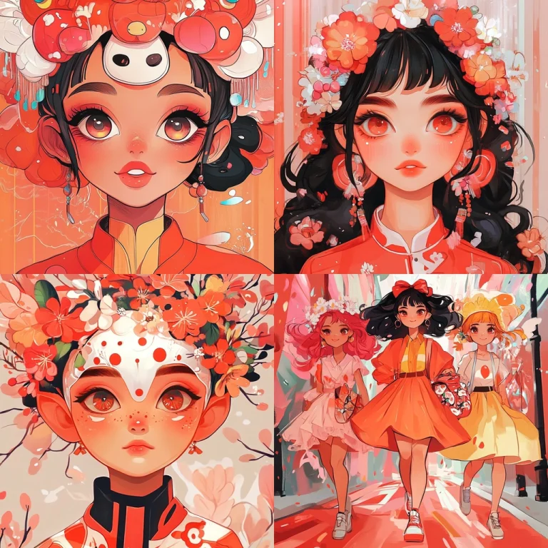 Vivid Floral Expression - Midjourney style sref code