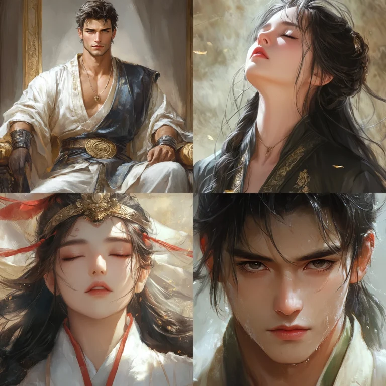 Warm Tone Dramatic Portraits - Midjourney style sref code