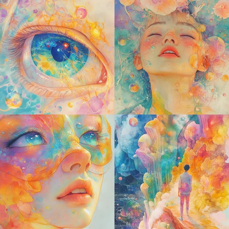 Vivid Dreamscape Colors - Midjourney style sref code