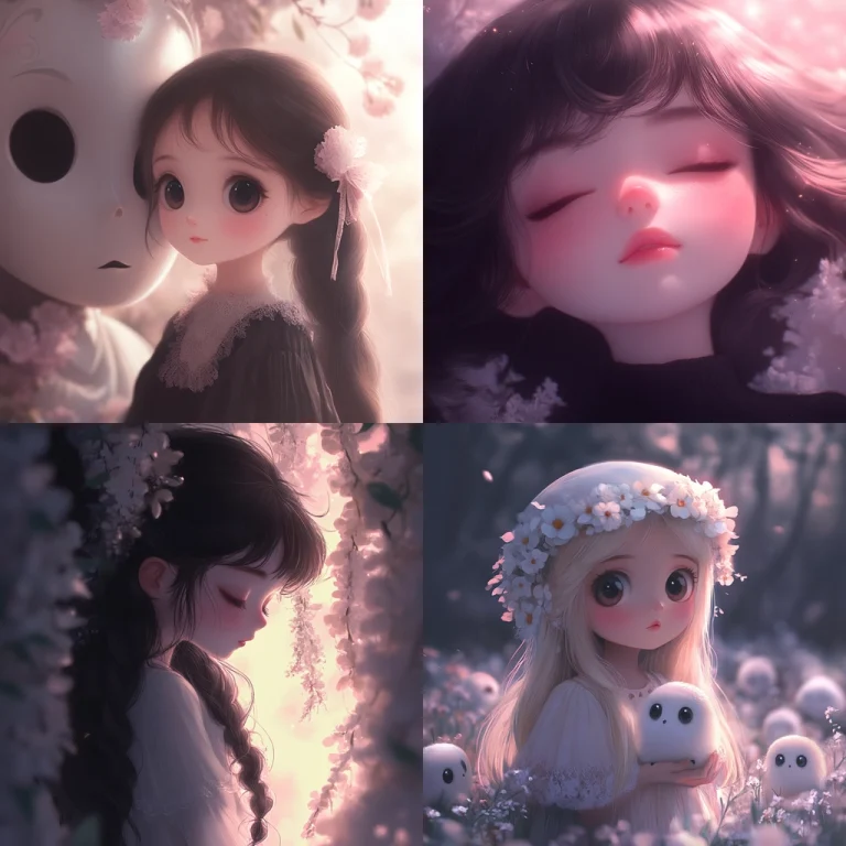 Soft Lighting Floral Fantasy - Midjourney style sref code