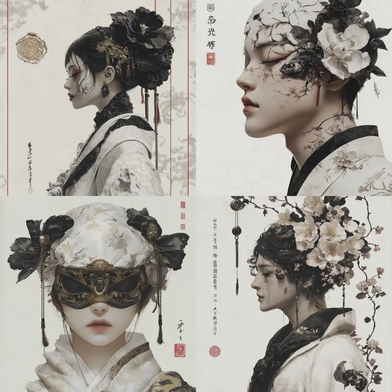 Muted Floral Elegance - Midjourney style sref code