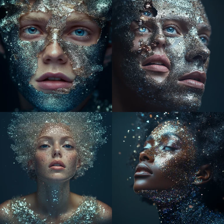 Glittering Galaxy Aura - Midjourney style sref code