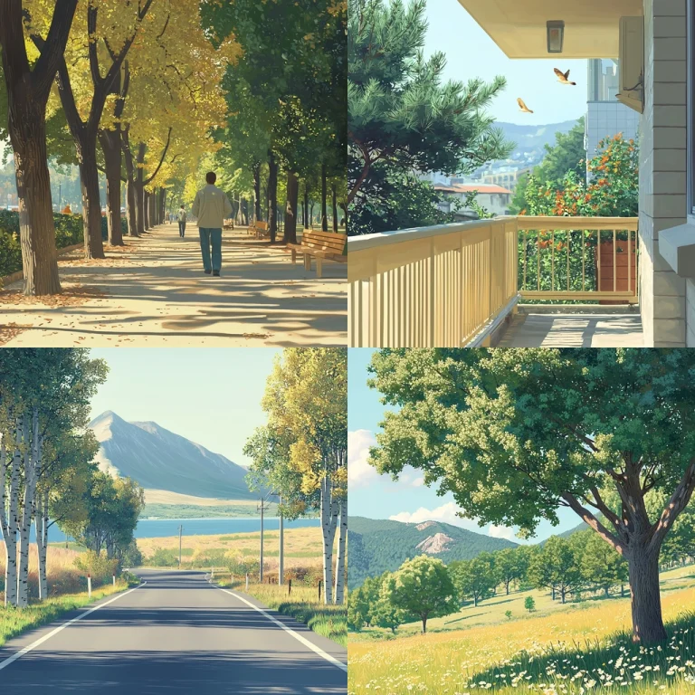 Sunlit Scenic Realism - Midjourney style sref code