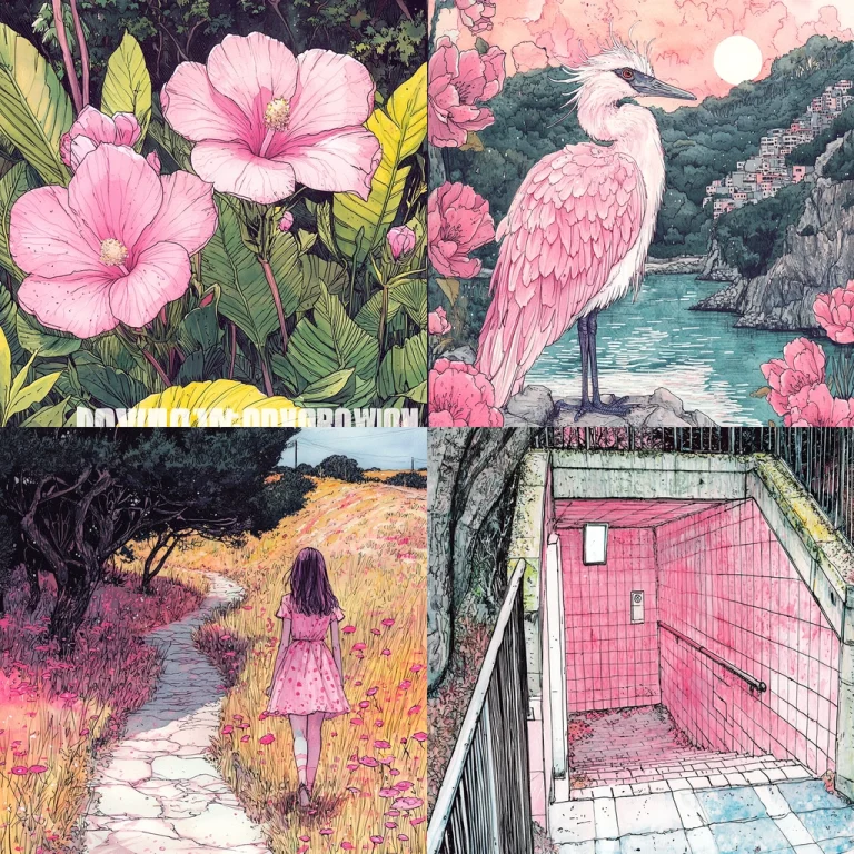 Pastel Ink Contrast - Midjourney style sref code