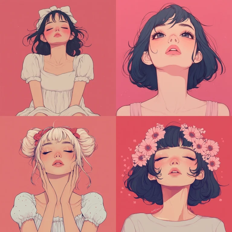 Soft Pastel Illustrative Portraits - Midjourney style sref code