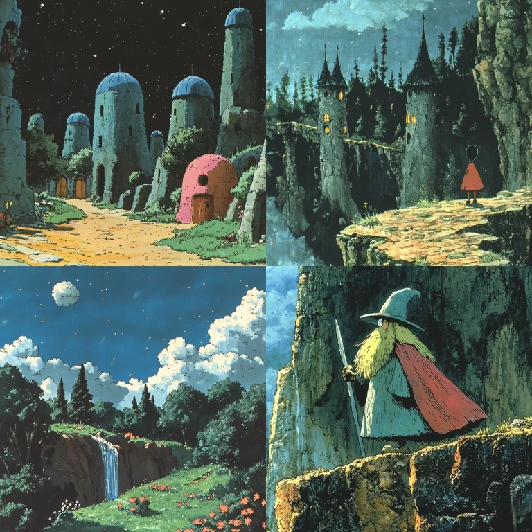 Fantasy Evening Pastel - Midjourney style sref code