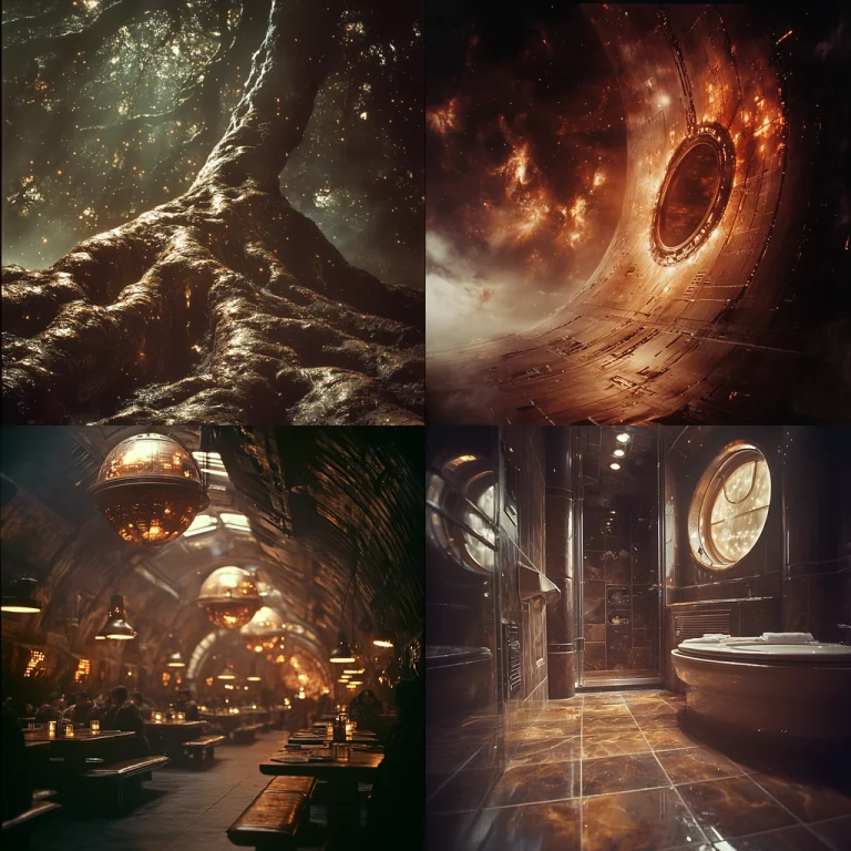 Luminous Brown Glow - Midjourney style sref code