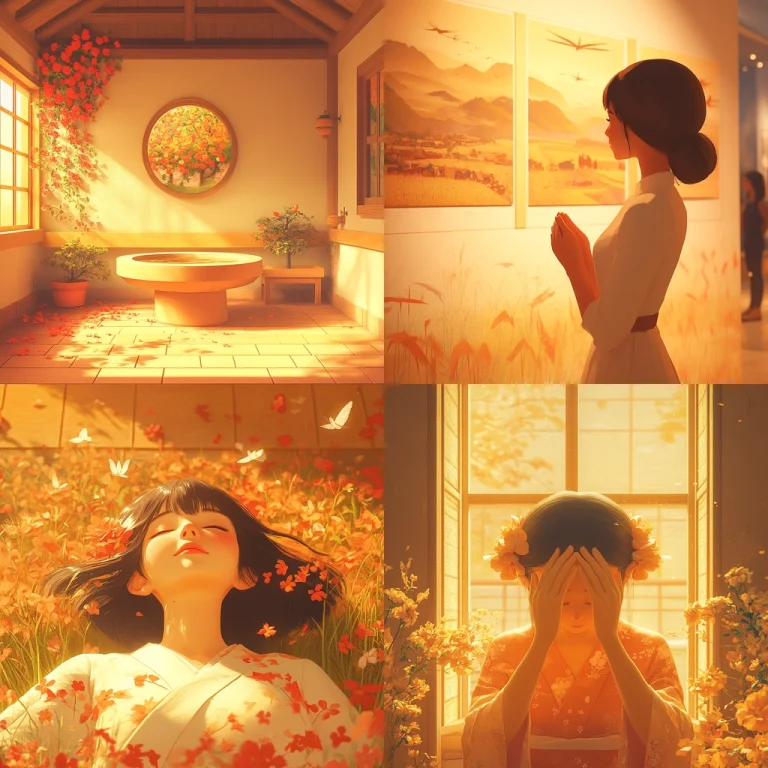 Golden Hour Illumination - Midjourney style sref code