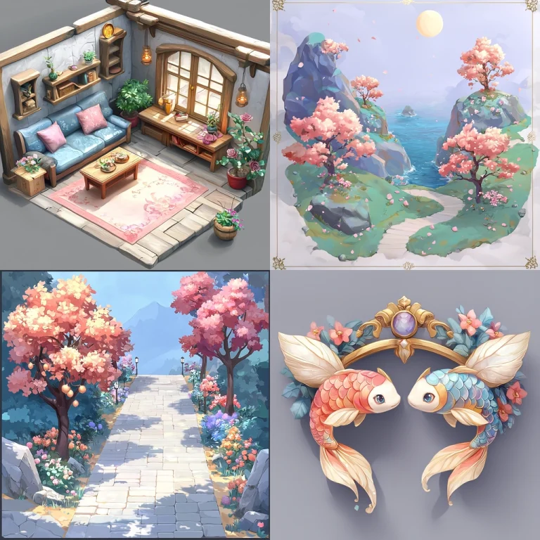 Pastel Harmony Glow - Midjourney style sref code