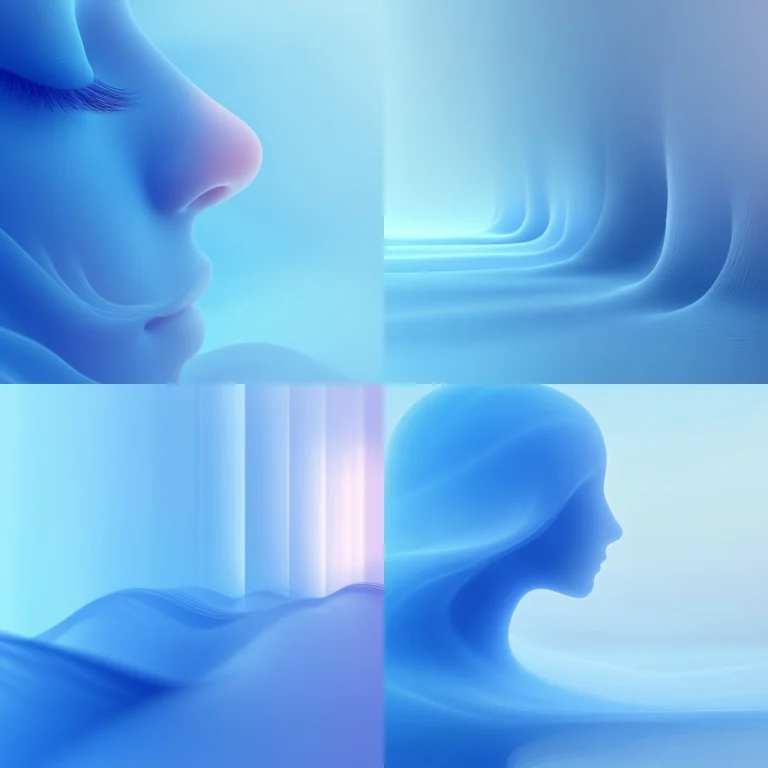 Soft Blue Gradient - Midjourney style sref code