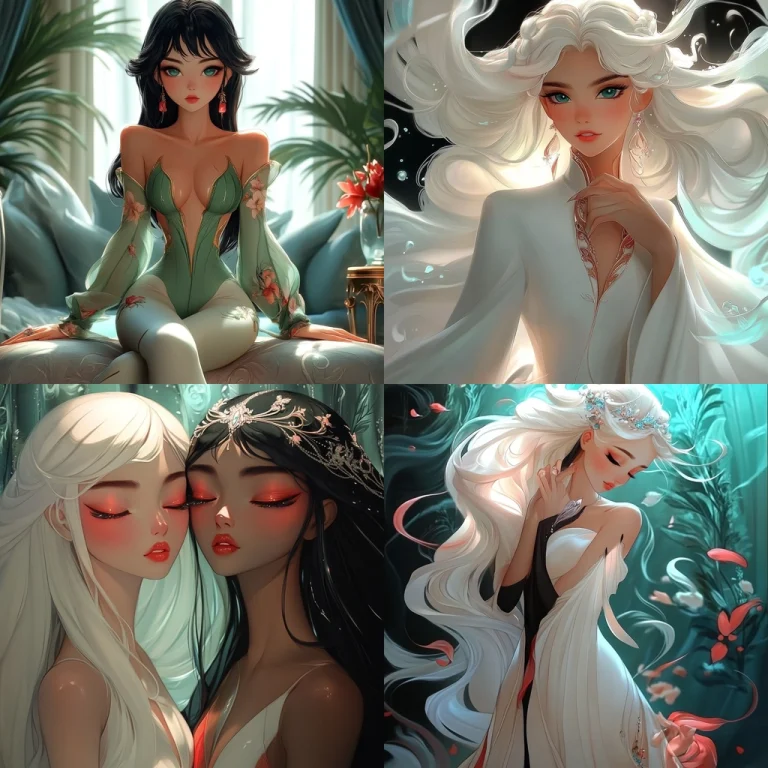 Dreamy Lighting with Fluid Textures - Midjourney style sref code