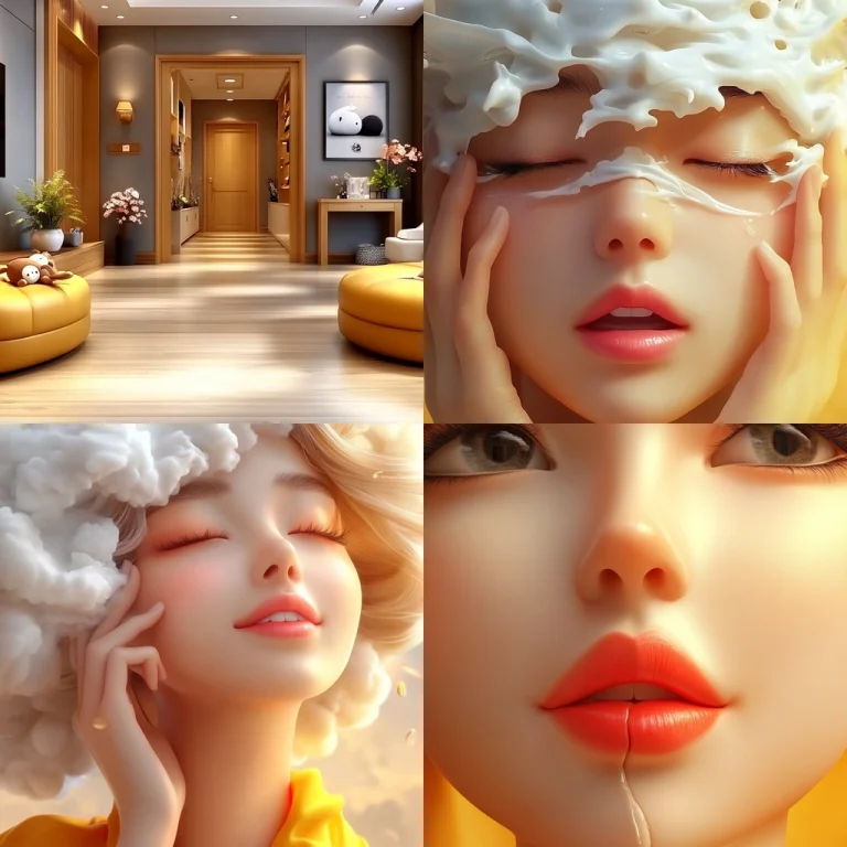 Warm Tone Fusion Lighting - Midjourney style sref code