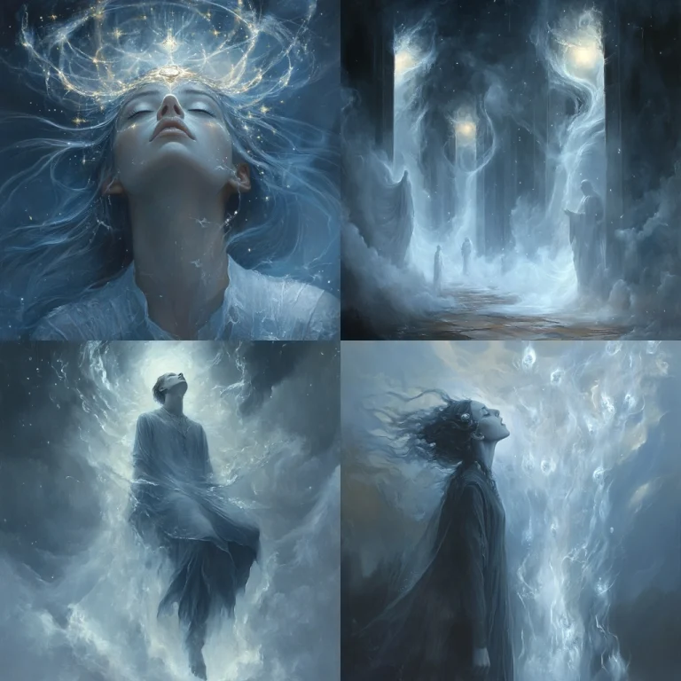 Ethereal Cool Light Expression - Midjourney style sref code