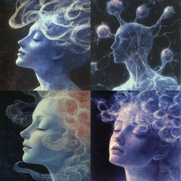 Ethereal Luminescent Texture - Midjourney style sref code