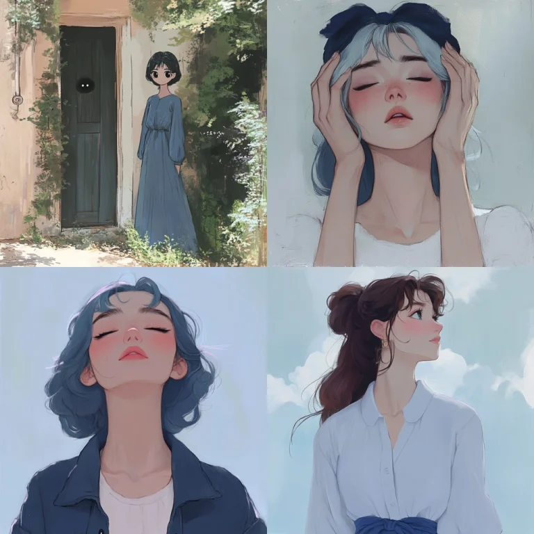 Soft Pastel Anime Aesthetic - Midjourney style sref code