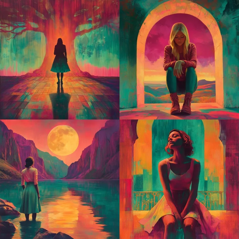 Vibrant Gradient Textures - Midjourney style sref code