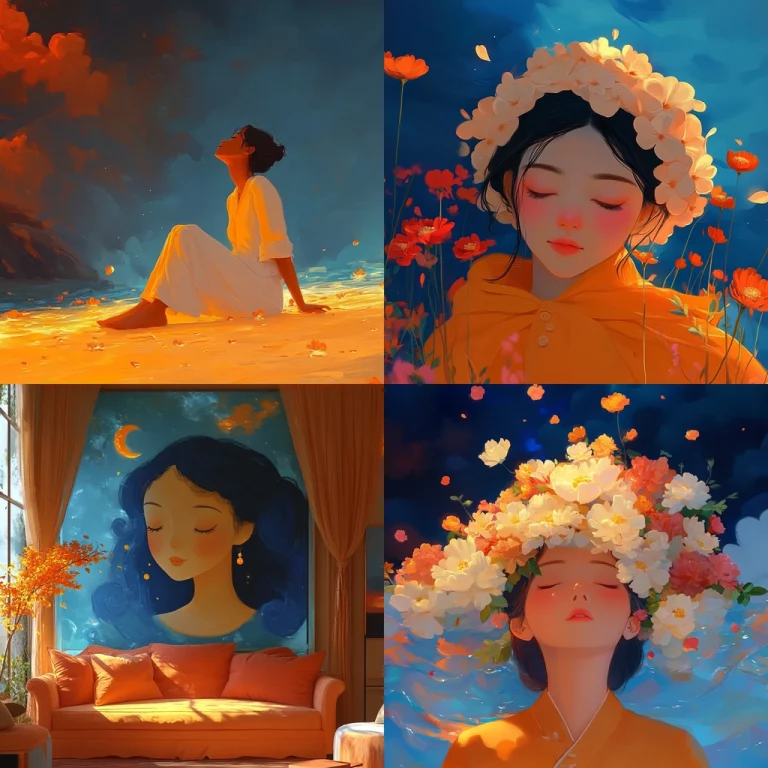 Vivid Warm and Cool Harmony - Midjourney style sref code