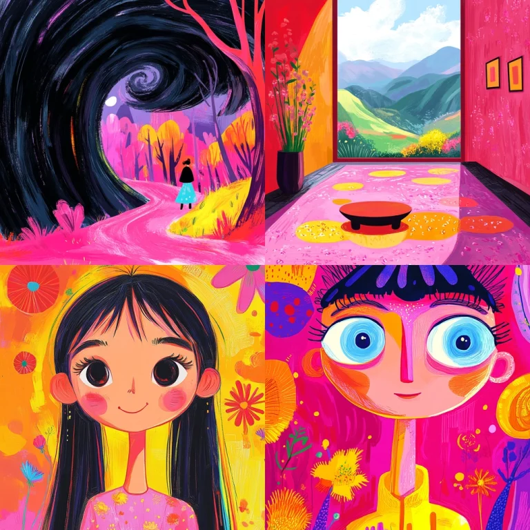 Vibrant Neon Expressionism - Midjourney style sref code