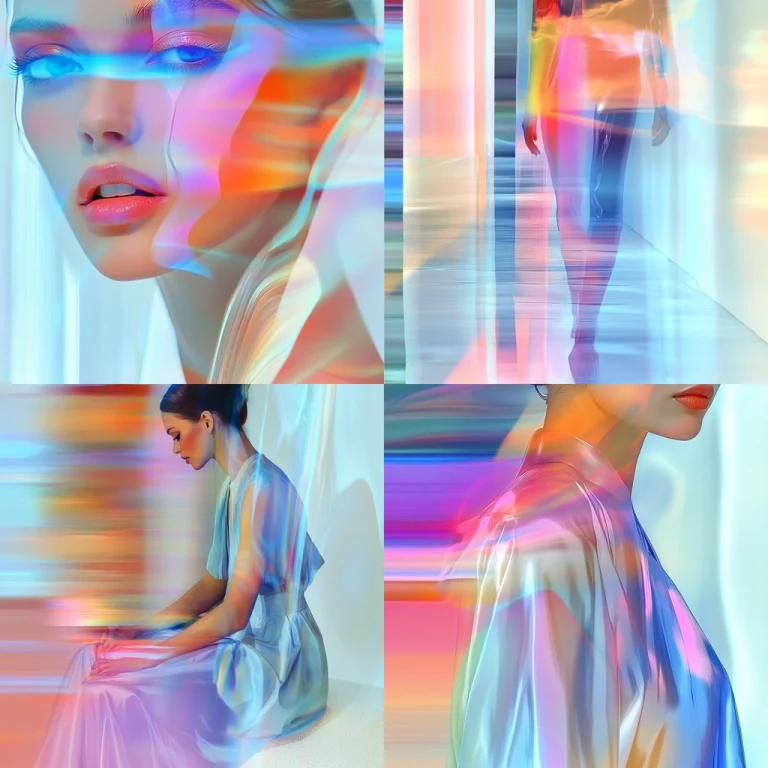 Iridescent Gradient Blur - Midjourney style sref code