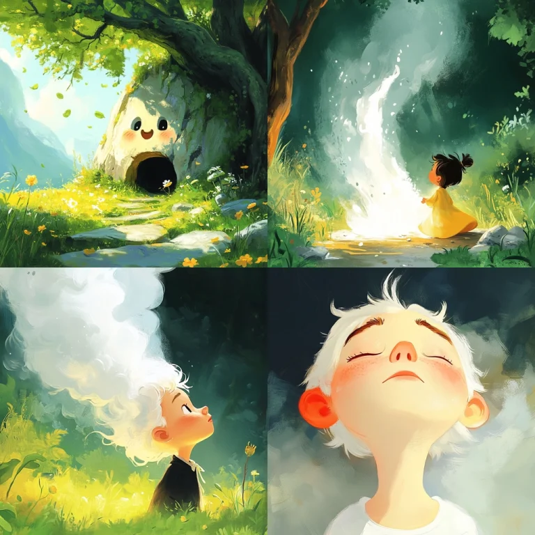 Whimsical Light and Nature Fusion - Midjourney style sref code