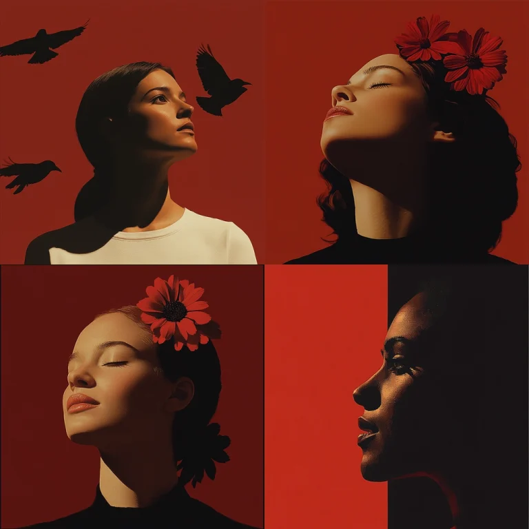 Bold Color Contrast with Minimalism - Midjourney style sref code