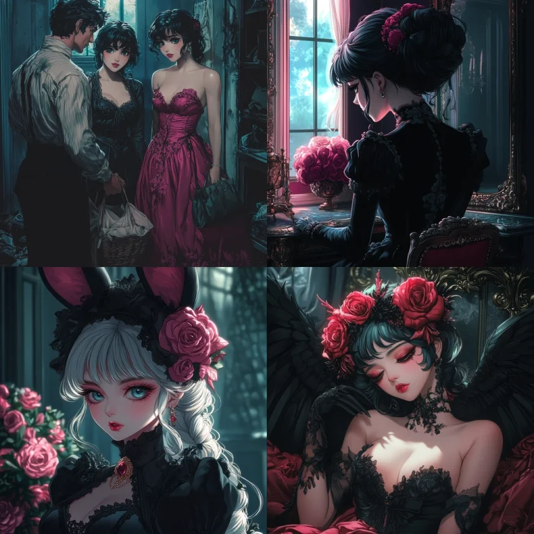 Victorian Romantic Lighting - Midjourney style sref code