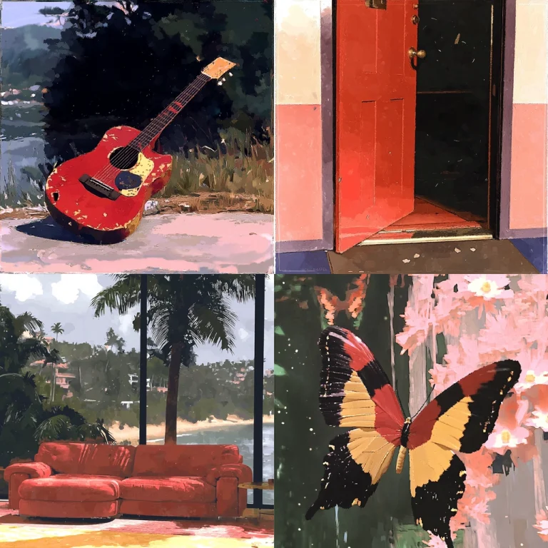 Vibrant Color Contrast - Midjourney style sref code