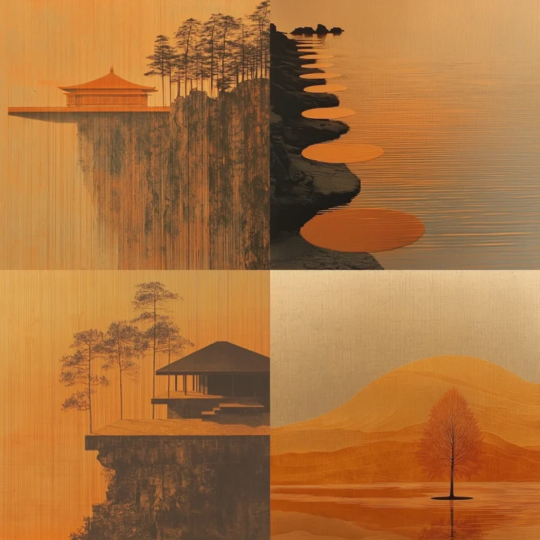 Sepia Tone Woodcut Texture - Midjourney style sref code