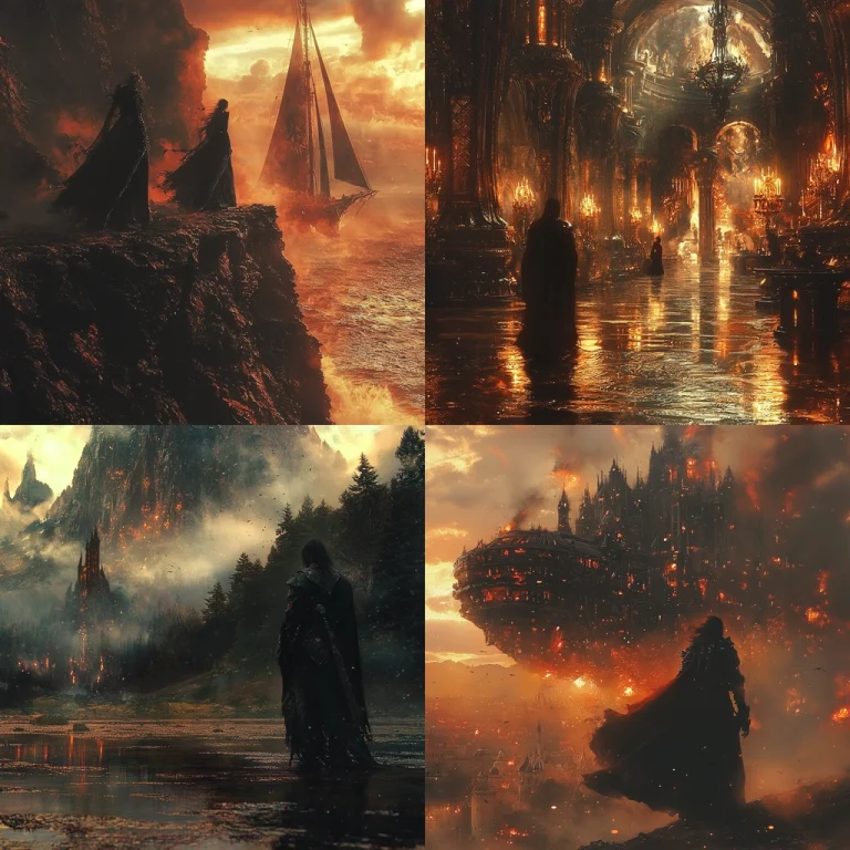 Glowing Ember Fantasy - Midjourney style sref code