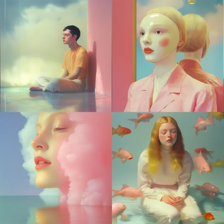 Soft Pastel Dreamscape - Midjourney style sref code