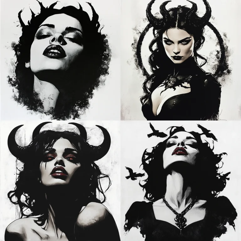 Monochrome with Shadow Textures - Midjourney style sref code