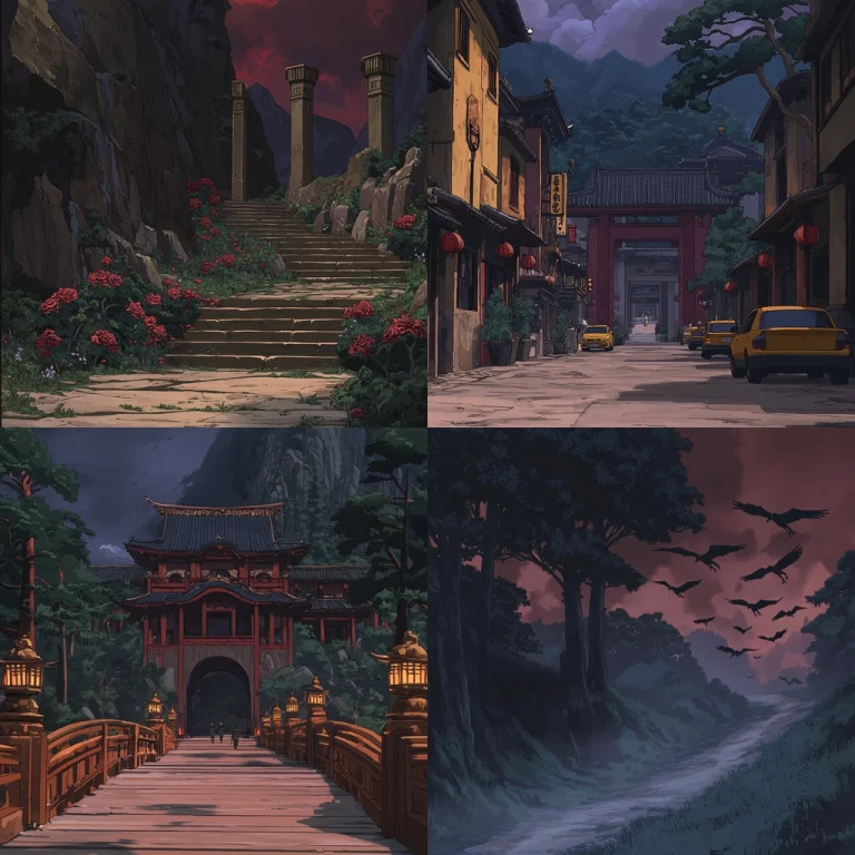 Dramatic Lighting and Rich Hues - Midjourney style sref code