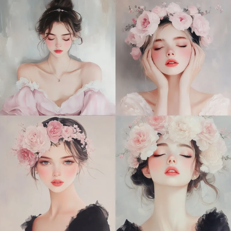 Soft Floral Realism - Midjourney style sref code