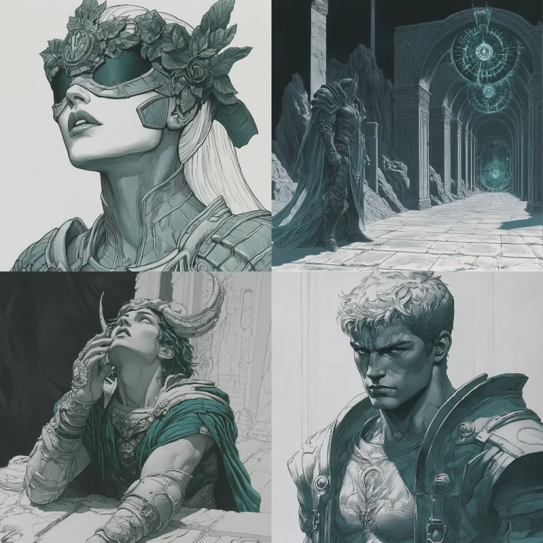 Textural Monochrome Medieval Fantasy - Midjourney style sref code