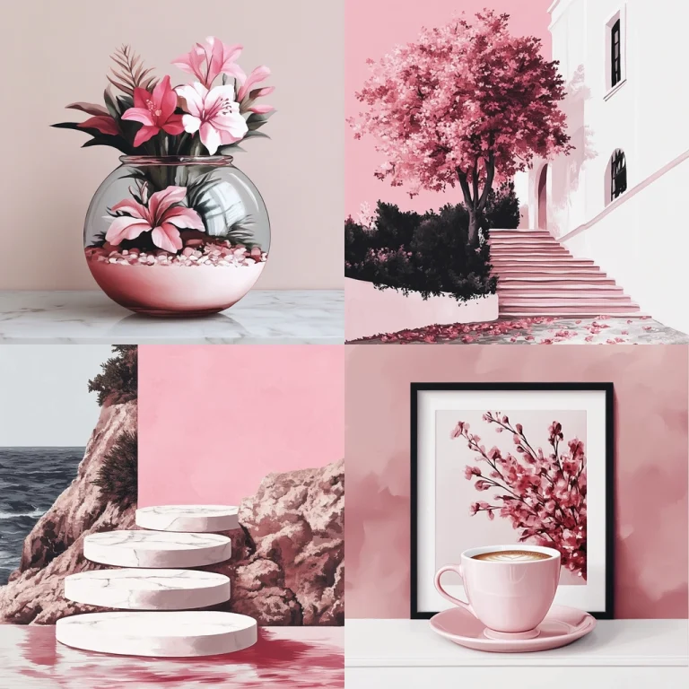 Pastel Pink Realism - Midjourney style sref code