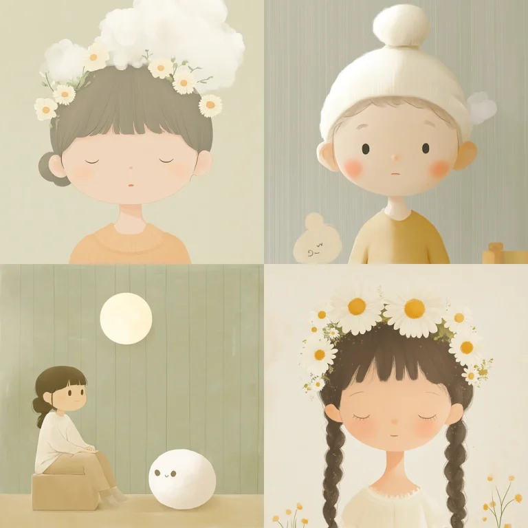 Pastel Illustration Soft Texture - Midjourney style sref code