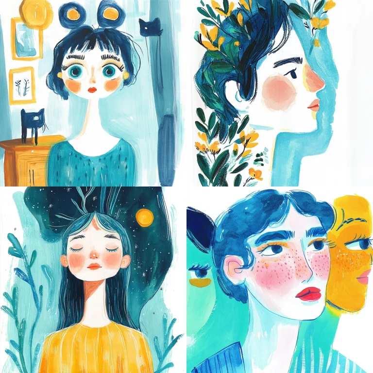 Pastel-driven Whimsical Brushwork - Midjourney style sref code