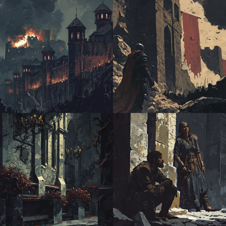 Dark Castle Gothic - Midjourney style sref code