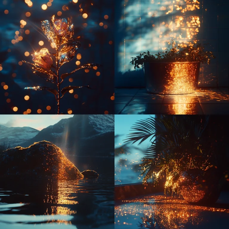 Golden Illumination Contrast - Midjourney style sref code