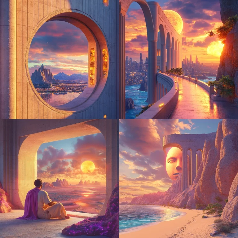 Sunset Structural Lighting - Midjourney style sref code