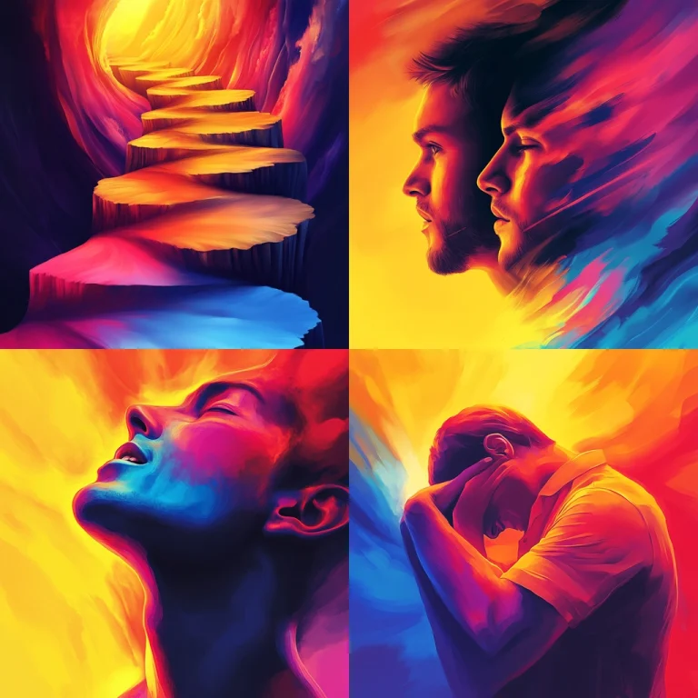 Vibrant Gradient Expressionism - Midjourney style sref code