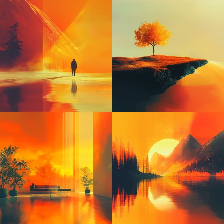 Vivid Warm Light Effect - Midjourney style sref code