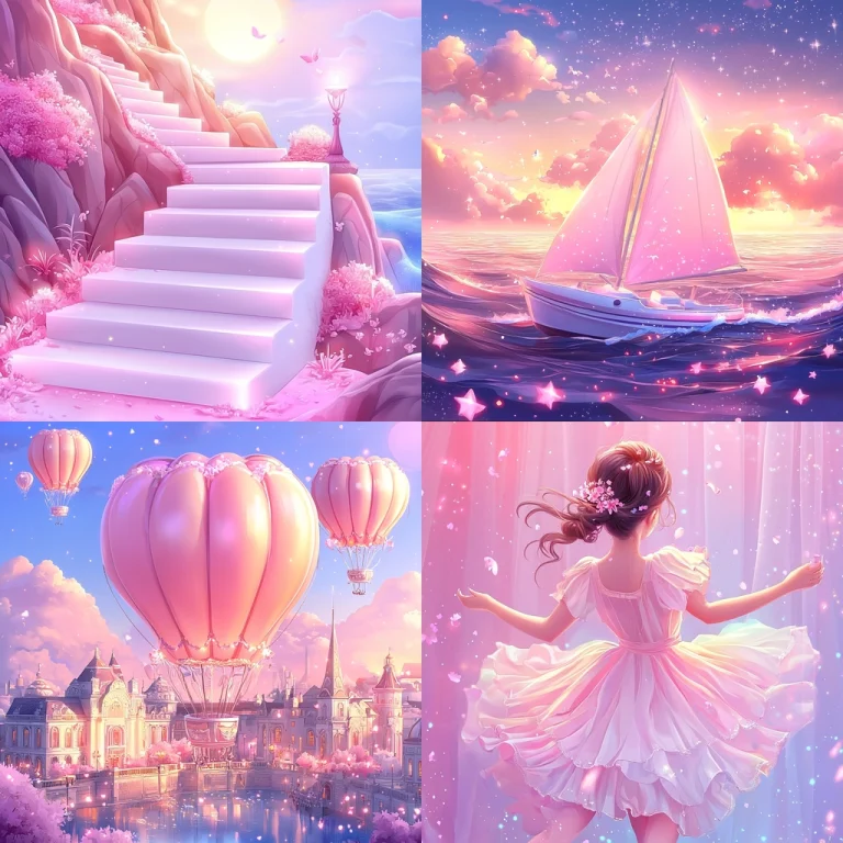 Soft Pastel Dreamscape - Midjourney style sref code